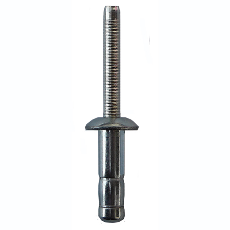 Blind rivet multi grip structural 6,4 x 12 St/St flat head